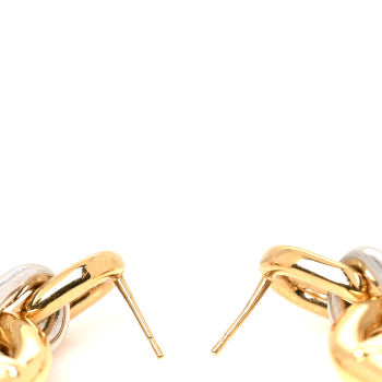 18K Louis Vuitton My Everyday Chain Earrings