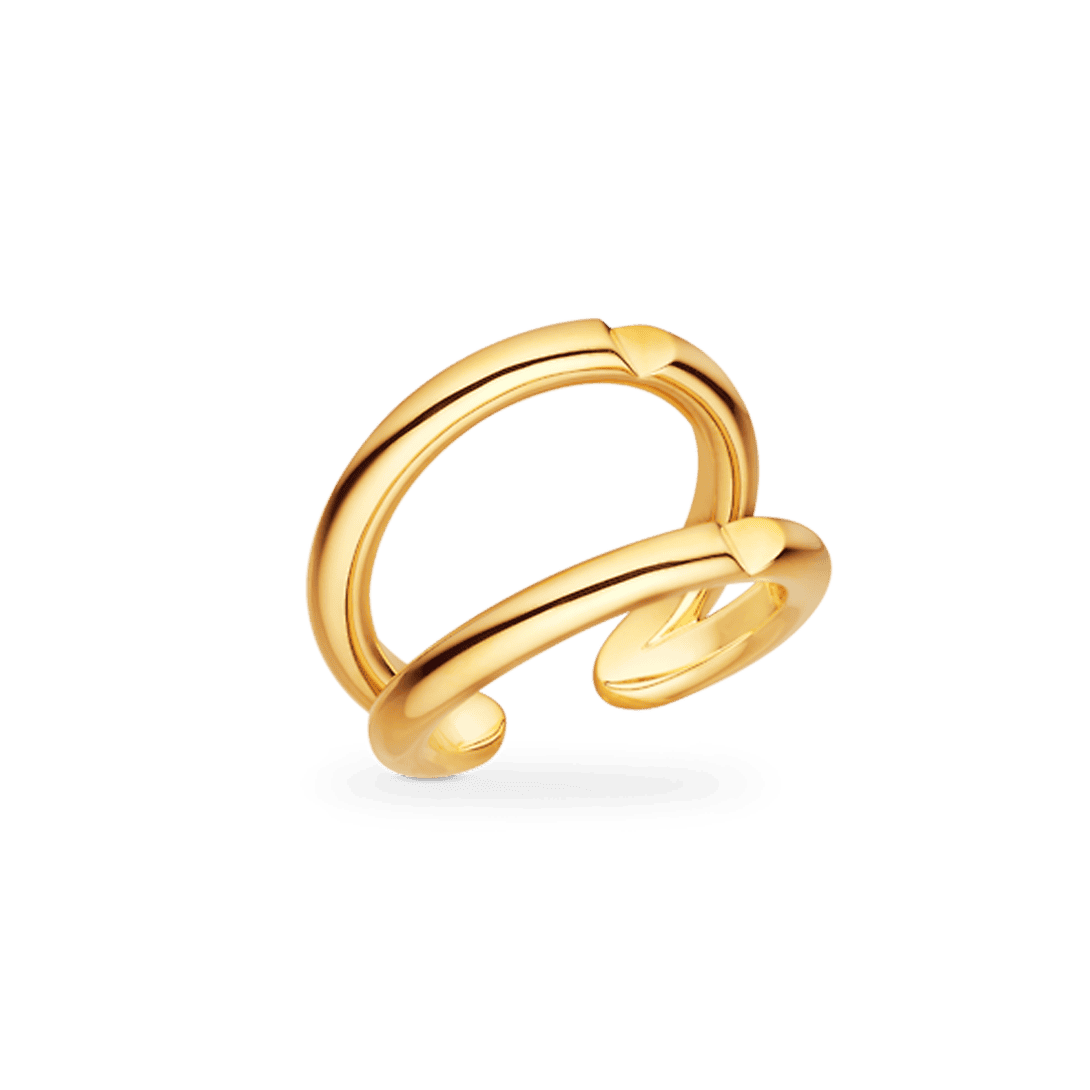18K Louis Vuitton Volt Upside Down Ring