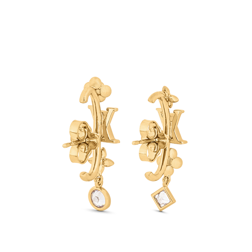 18K Louis Vuitton In the Sky Earrings