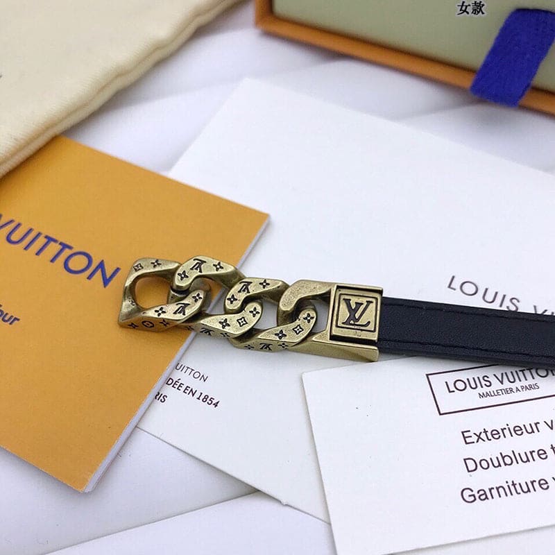 18K Louis Vuitton Monochain Reverso Bracelet