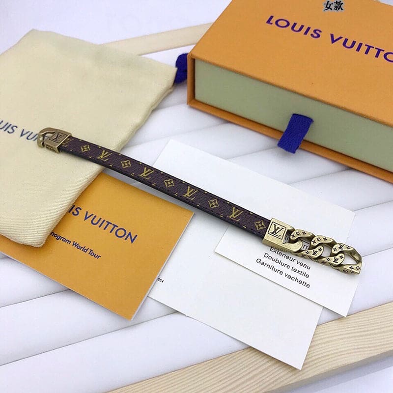 18K Louis Vuitton Monochain Reverso Bracelet