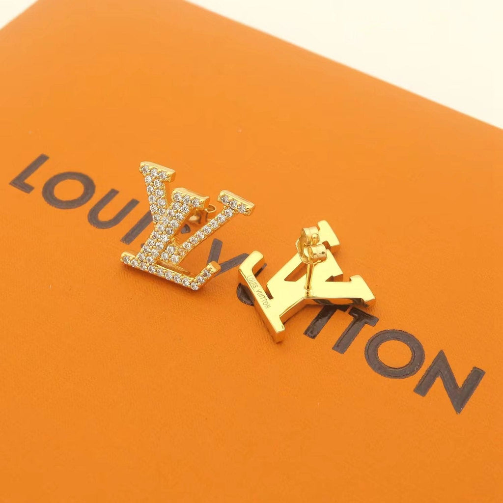 18K Louis Vuitton Iconic Diamonds Earrings