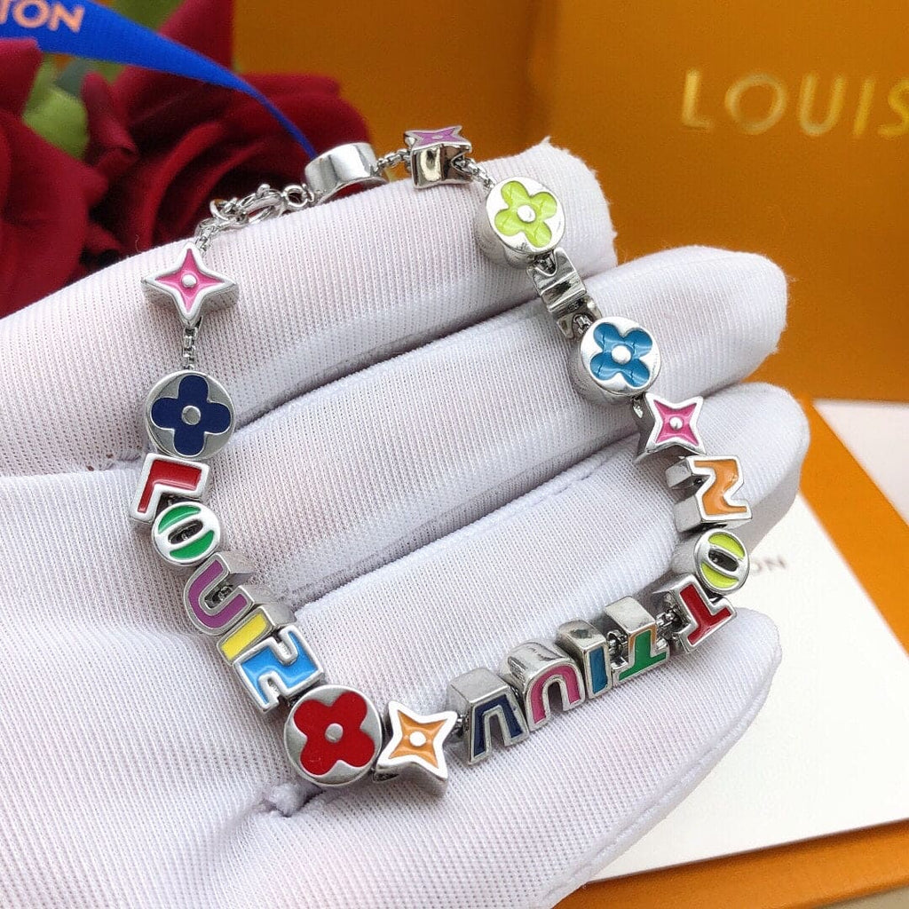 18K Louis Vuitton Monogram Party Bracelet