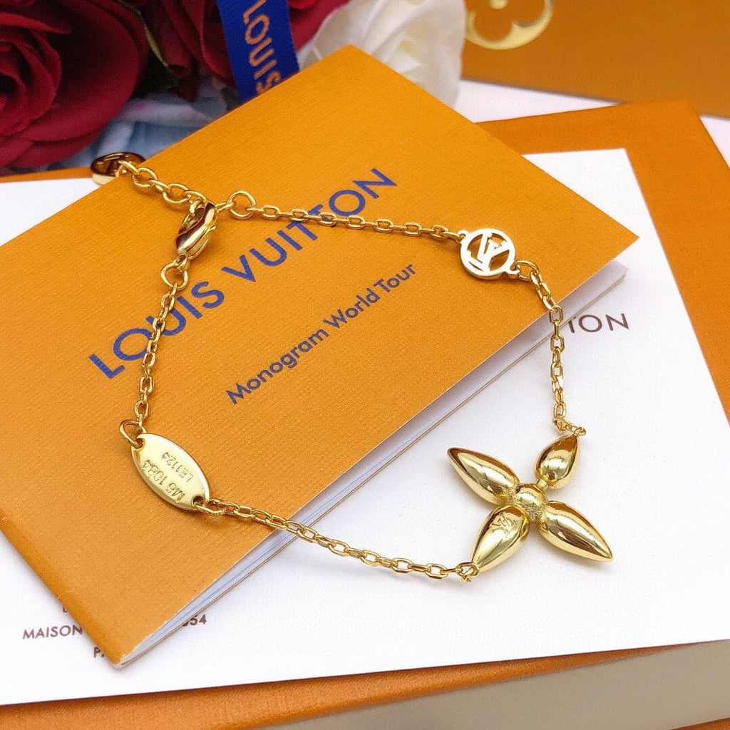 18K Louis Vuitton Louisette Bracelet