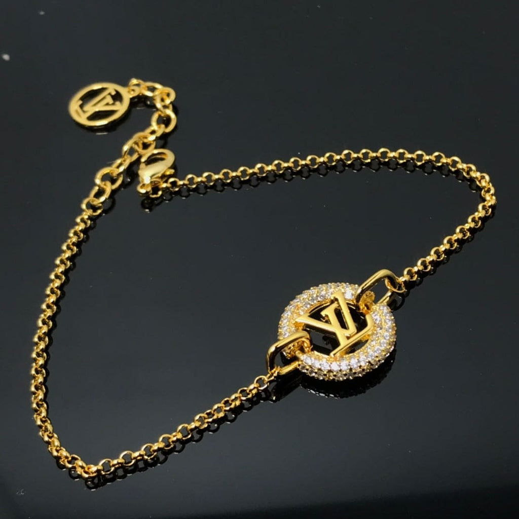 18K Louis Vuitton Vintage Diamonds Bracelet