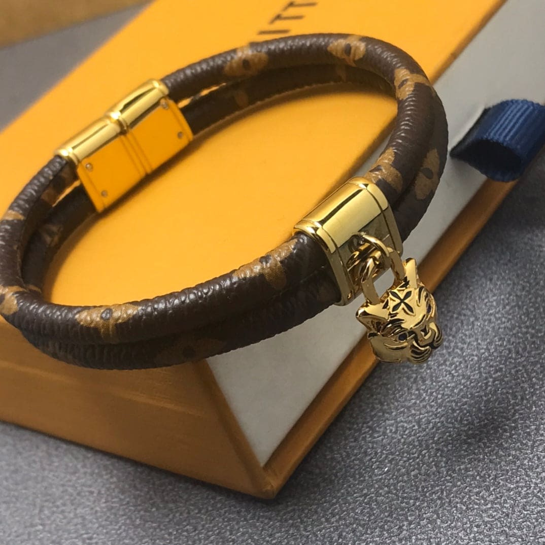 18K Louis Vuitton Precious Tiger Bracelet