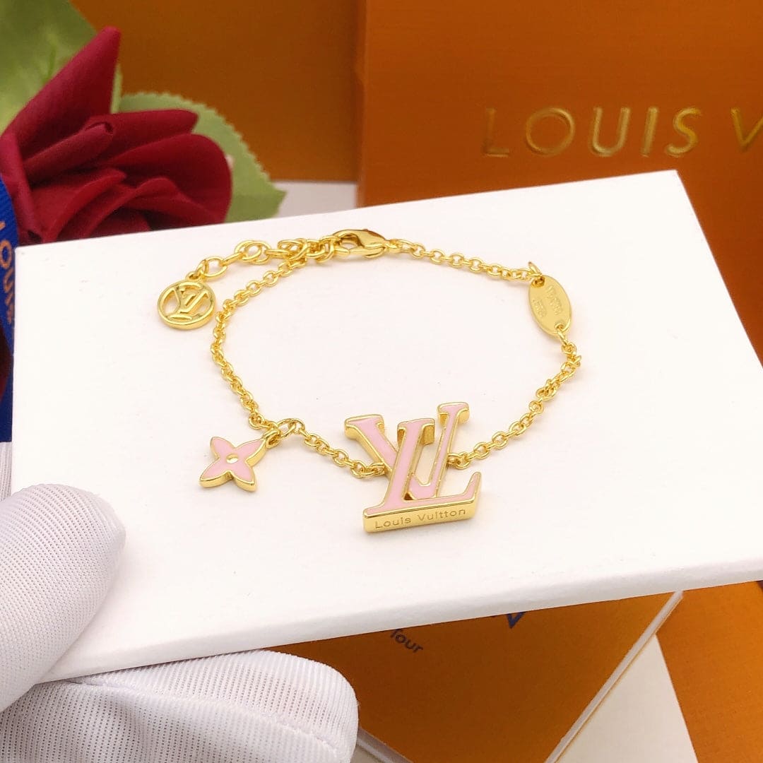 18K Louis Vuitton Iconic Enamel Bracelet