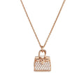18K Amulettes Birkin Pendant Hermes Necklace