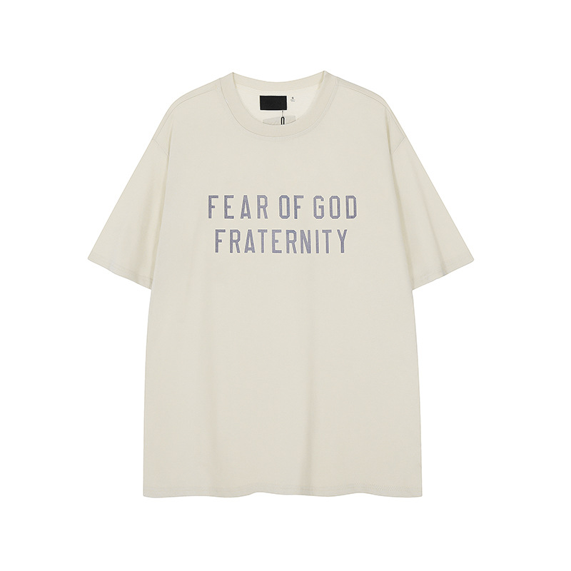 FW24 FRATERNITY T-Shirt / Shorts / Set - Milky White