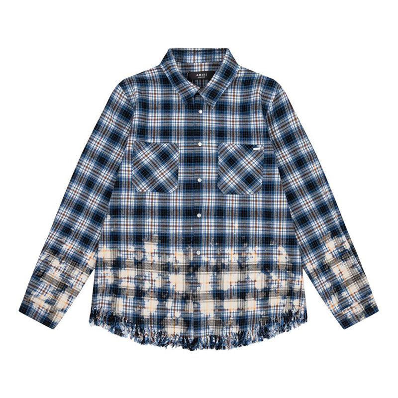 AMIRI Plaid Flannel Shirt