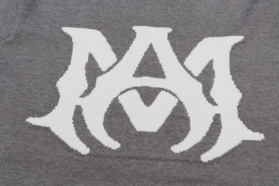 AMIRI MA Short Sleeve Sweater