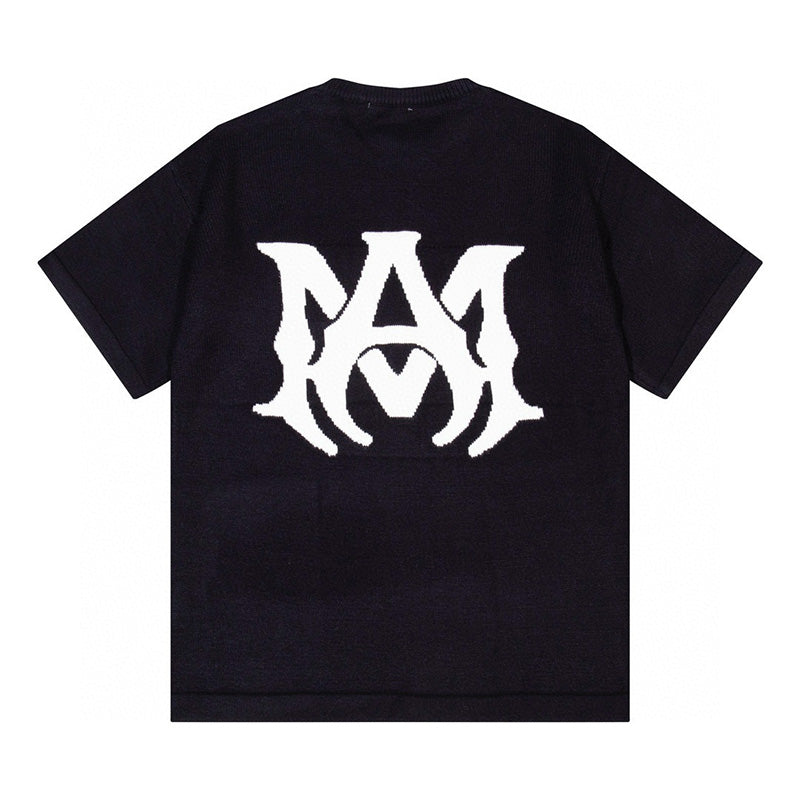 AMIRI MA Short Sleeve Sweater