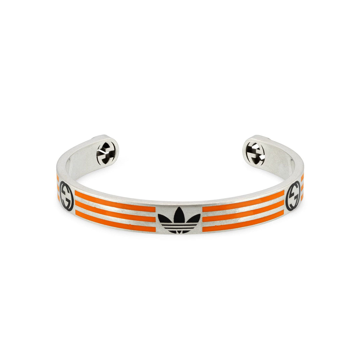 Double Gucci x Adidas Cuff Orange Bracelet