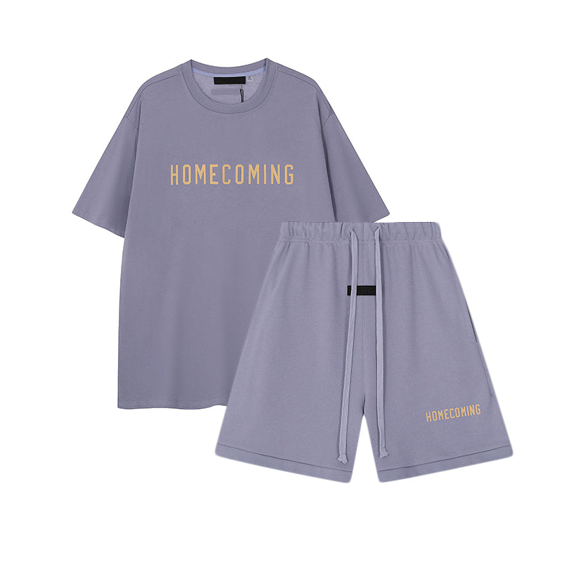 Homecoming T-Shirt / Shorts / Set - Purple