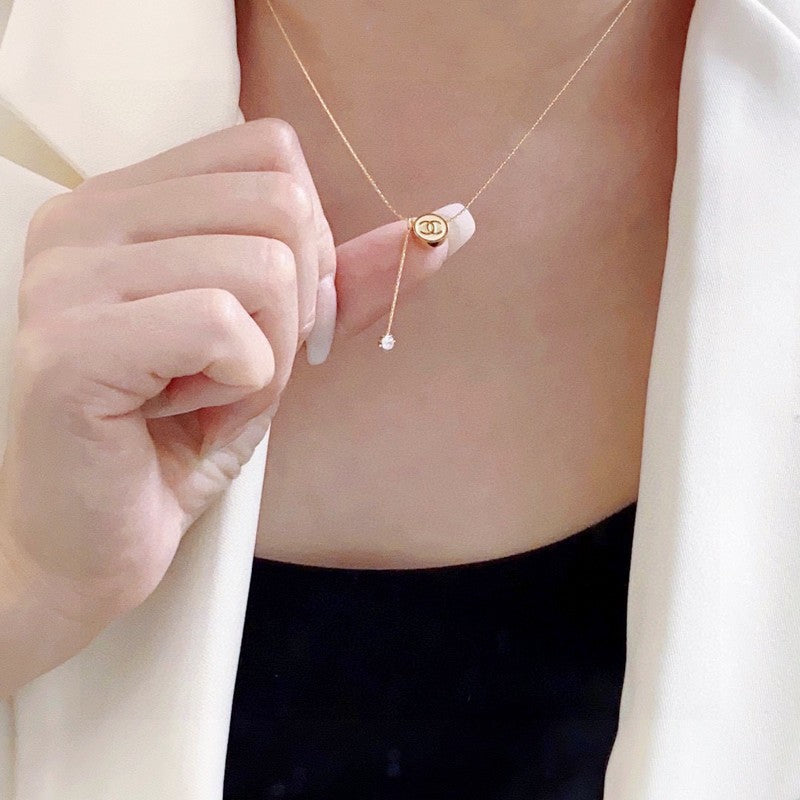 18K  Chanel Gold Necklace