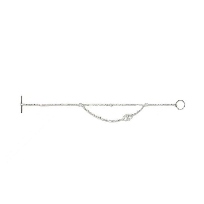 18K Hermes Farandole Diamond Bracelet
