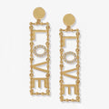 18K Celine LOVE Diamonds Earrings