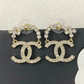 18K  Chanel Diamond Earrings