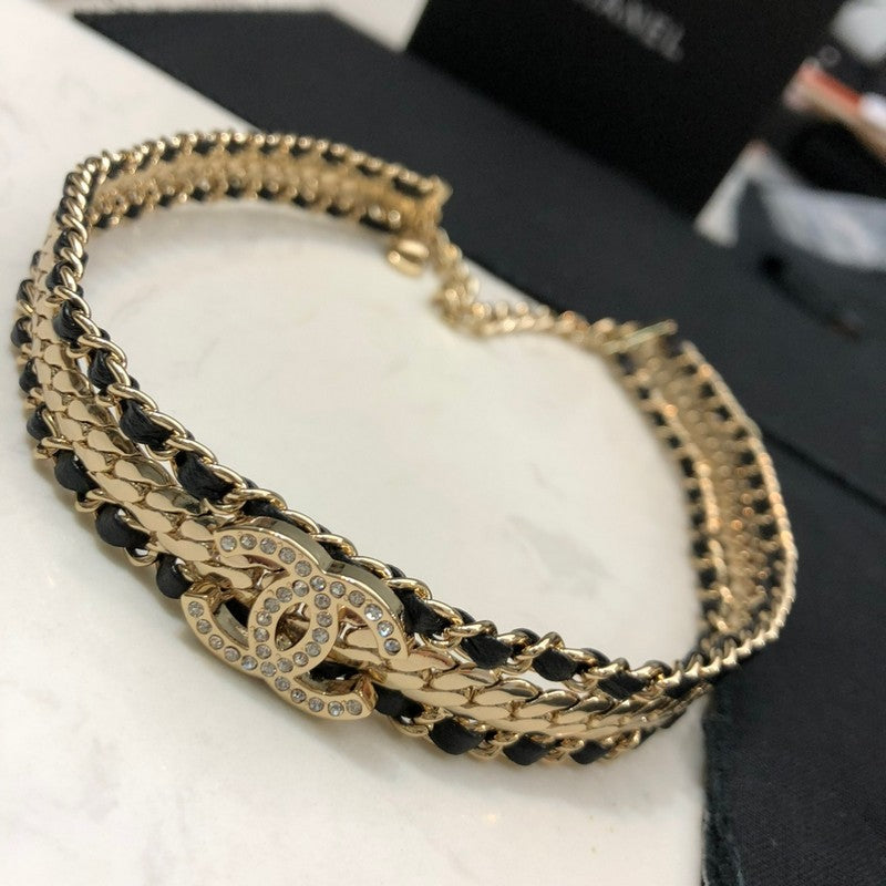 18K  Chanel Strass Necklace