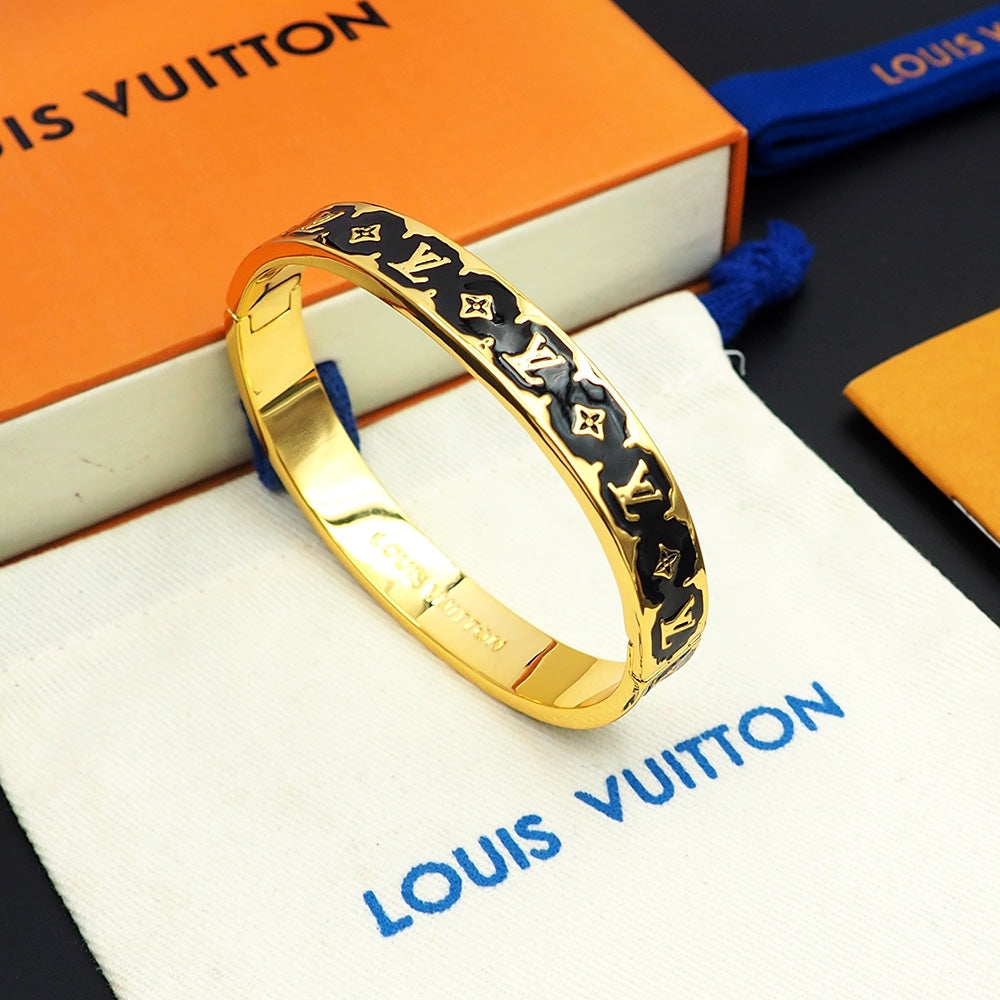 18K Louis Vuitton Color Monogram Bracelet
