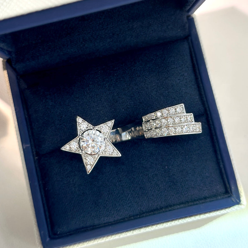 18K  Chanel Comete Diamonds Ring