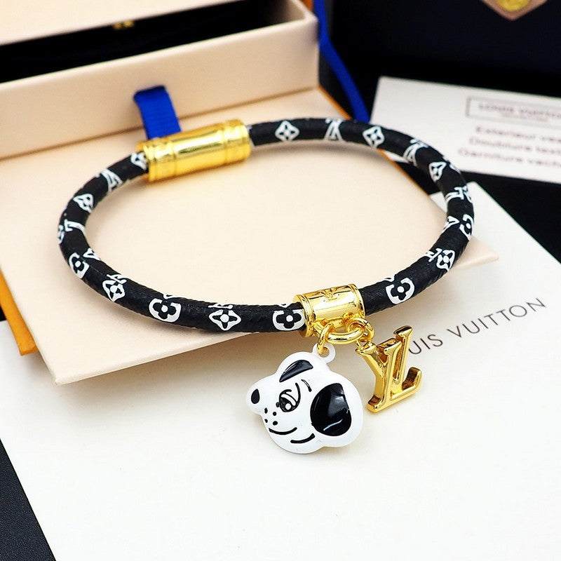 18K Louis Vuitton Animogram Bracelet