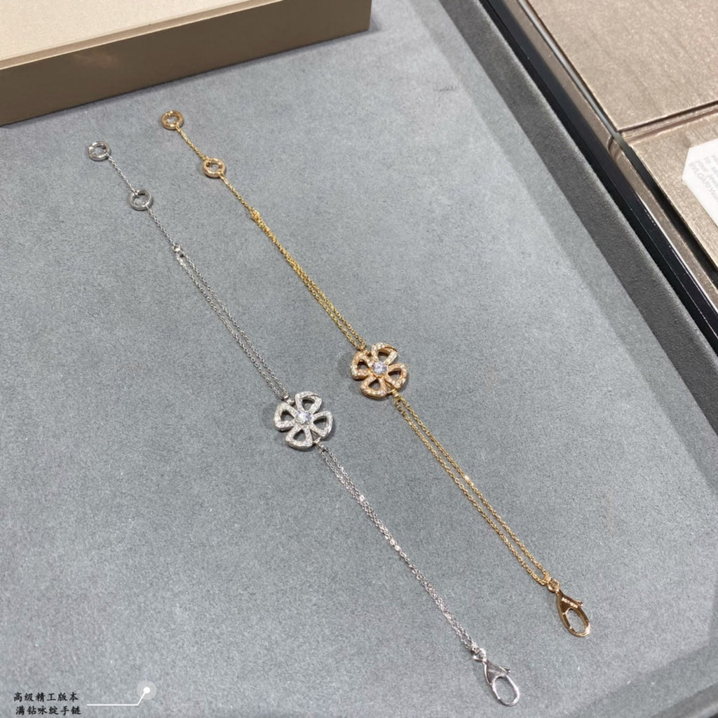 18K Fiorever Central Diamond Bracelet