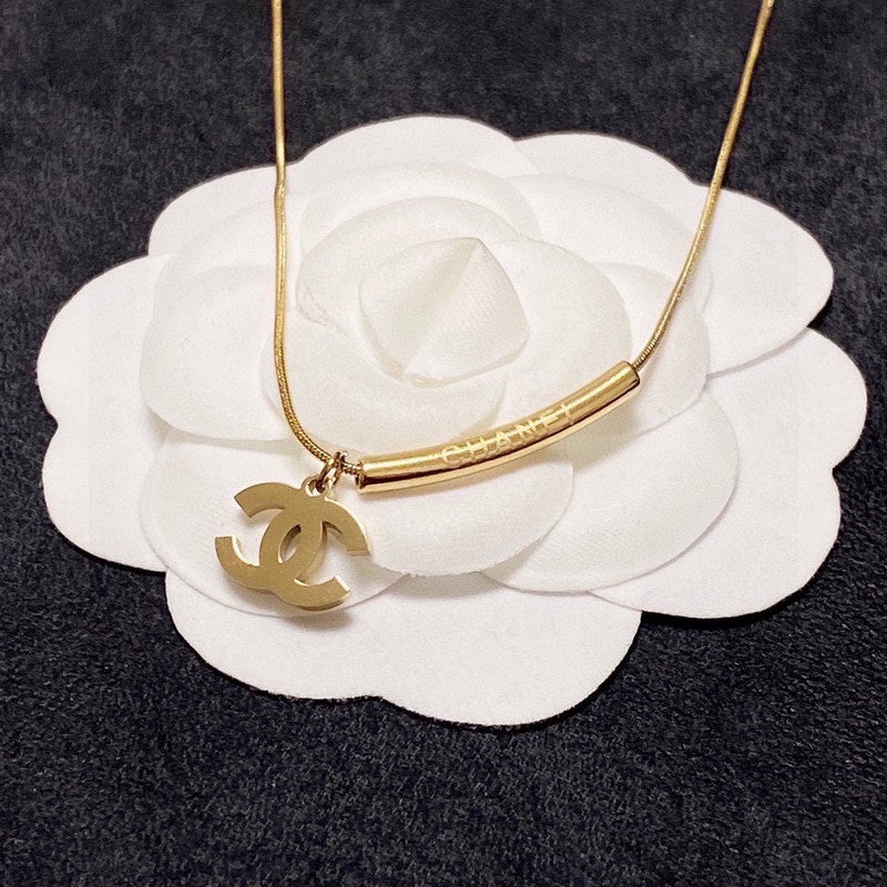 18K  Chanel Gold Necklace