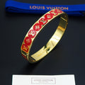 18K Louis Vuitton Color Monogram Bracelet