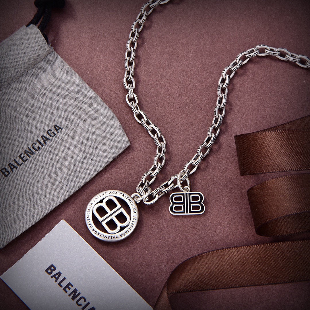 18K Balenciaga Chain Necklace