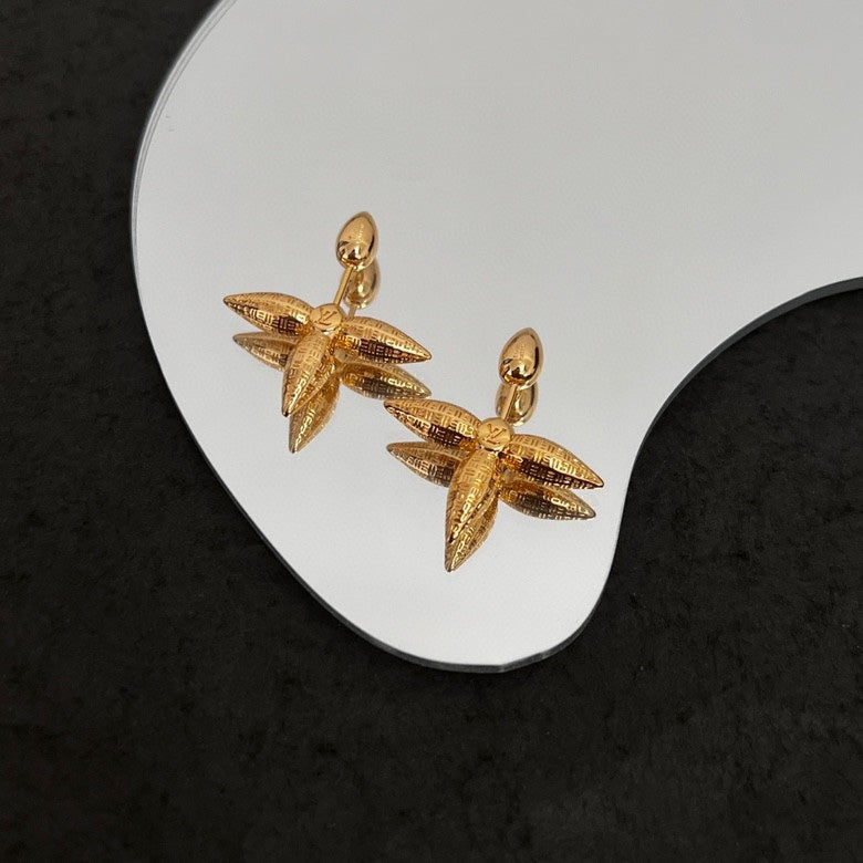 18K Louis Vuitton Louisette Stud Earrings