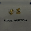 18K Louis Vuitton Heart Earrings