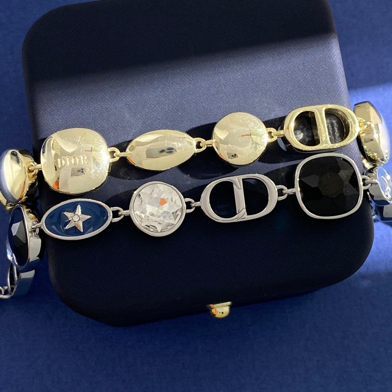 18K Dior Color Crystal Bracelet