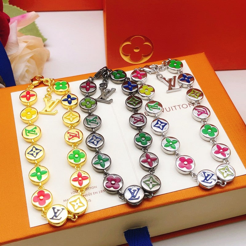 18K Louis Vuitton Monogram Party Bracelet