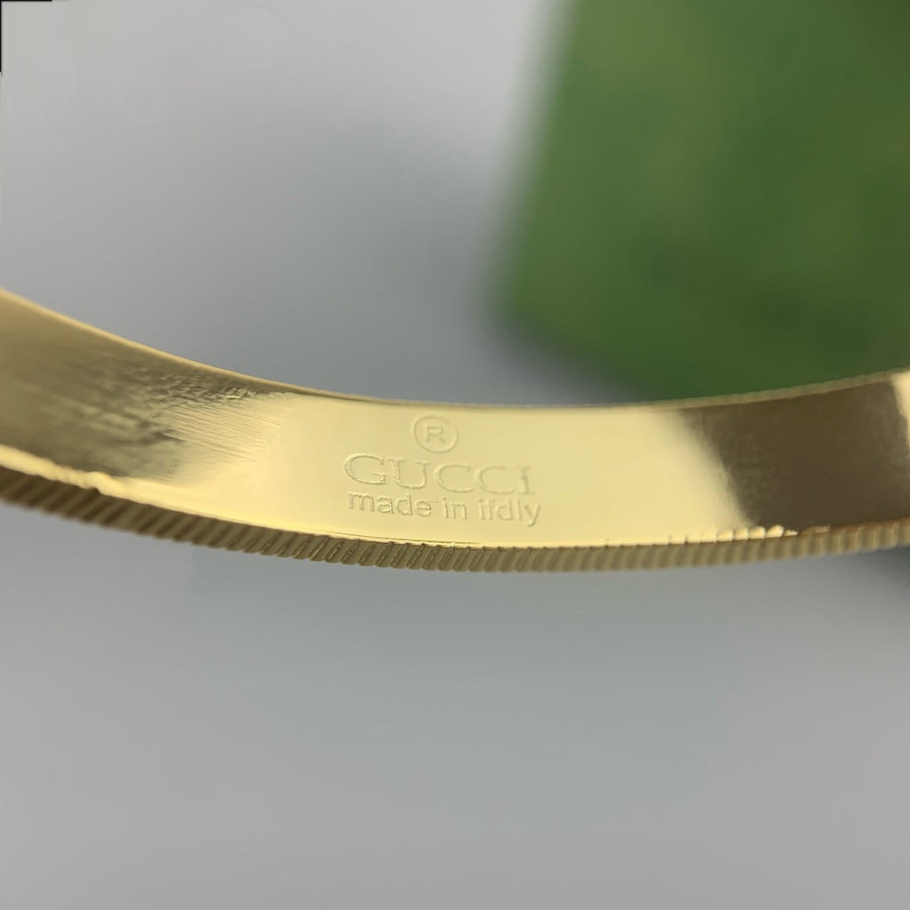 18K Double Gucci Icon Blooms Bracelet