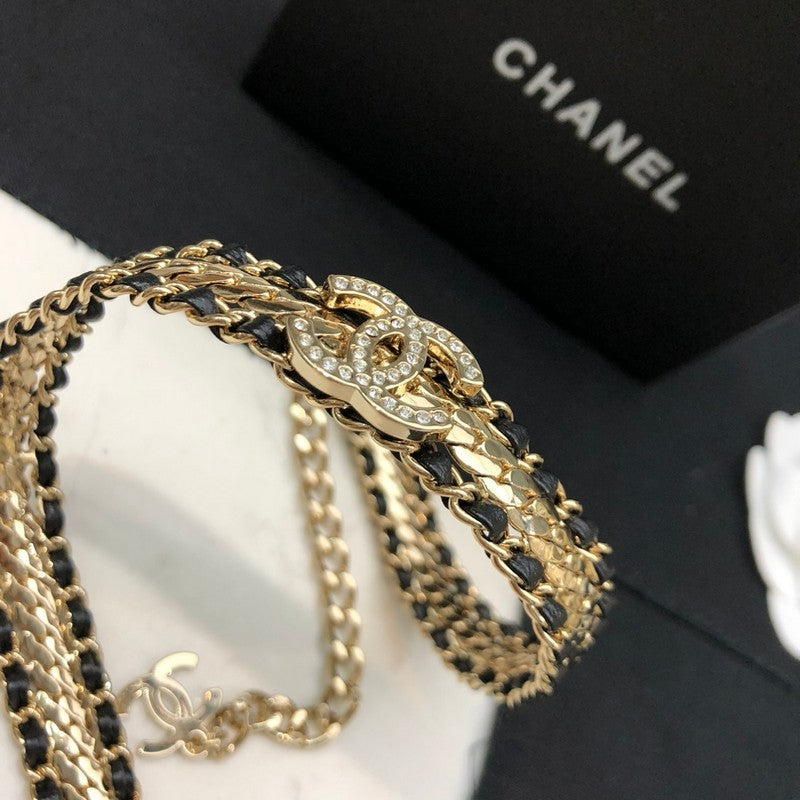 18K  Chanel Strass Necklace