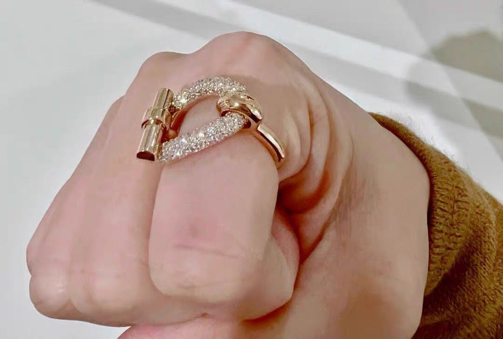 18K Adage Hermes Ring