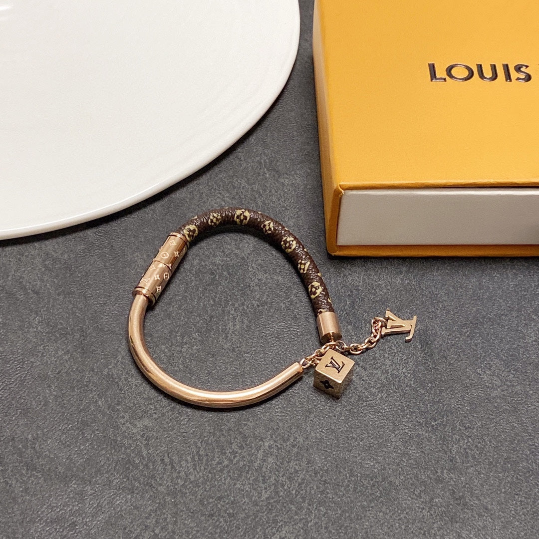 18K Louis Vuitton Dice Bracelet
