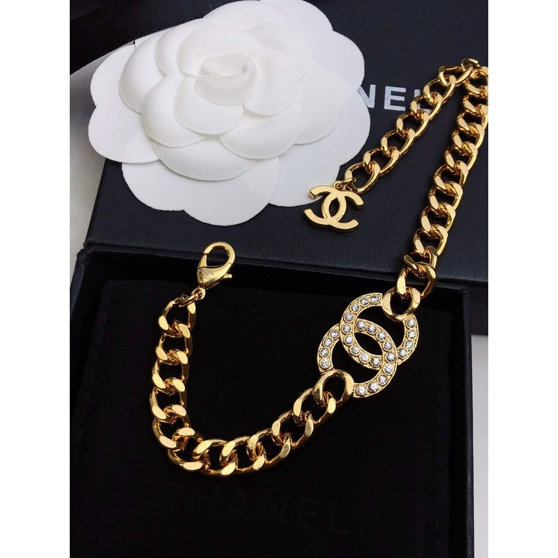 18K  Chanel Diamond Choker Necklace