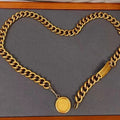 18K  Chanel Gold Vintage Necklace