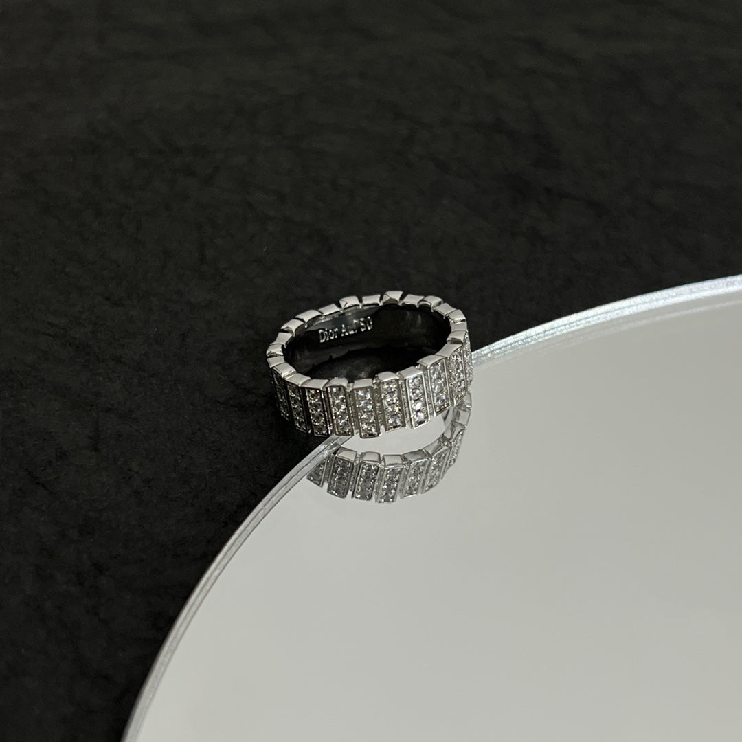 18K Dior Gem Diamonds Ring